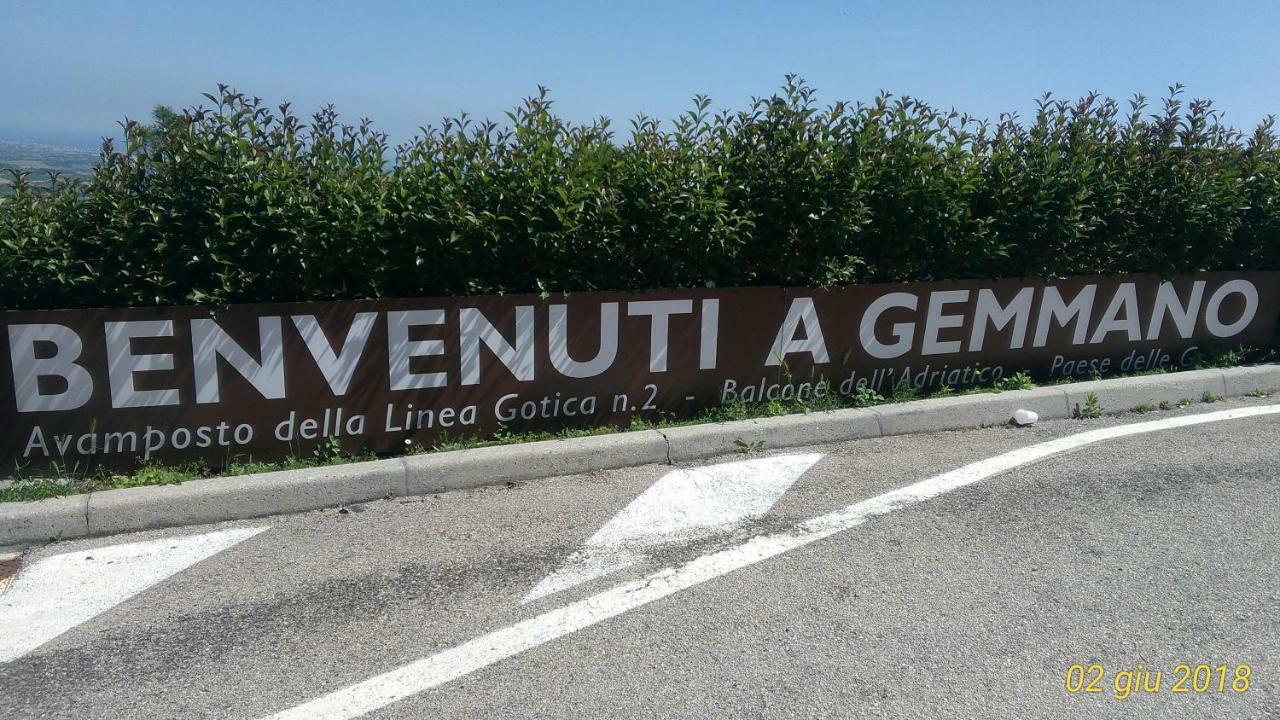 Готель Antica Gemma Gemmano Екстер'єр фото
